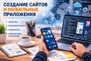 Создание сайтов и мобильных приложений: этапы разработки, технологии и значение для современного бизнеса