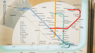 схема парижского метро